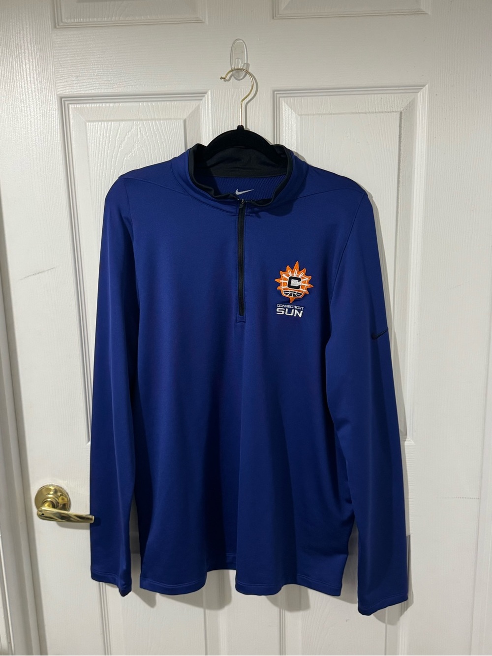 Connecticut Sun Nike Men’s Blue Quarterzip